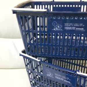 スヌーピー　かご　エコバスケット