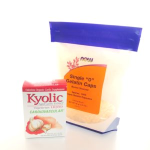 iHerb熟成ニンニクエキス　空カプセル