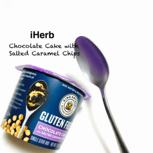 iHerbチョコレートケーキ 塩キャラメルチップス