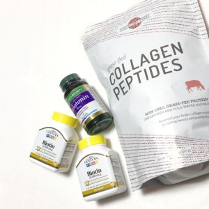 iHerbコラーゲン・ビオチン・メラトニン