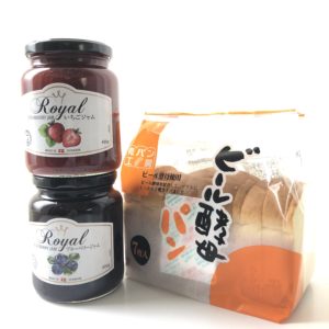 業務スーパー　ジャム　ビール酵母パン