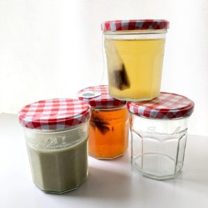 ボンヌママン　空瓶再利用