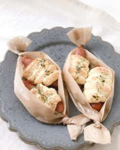 業務スーパーの材料 ウインナーロール