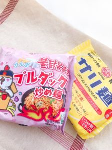 サリ麺　プルダックポックンミョン