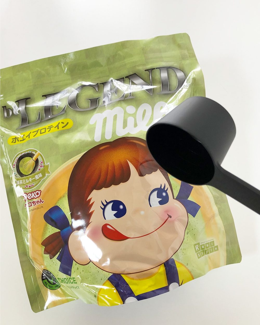 ビーレジェンド　ペコちゃん　抹茶味　ホエイプロテイン